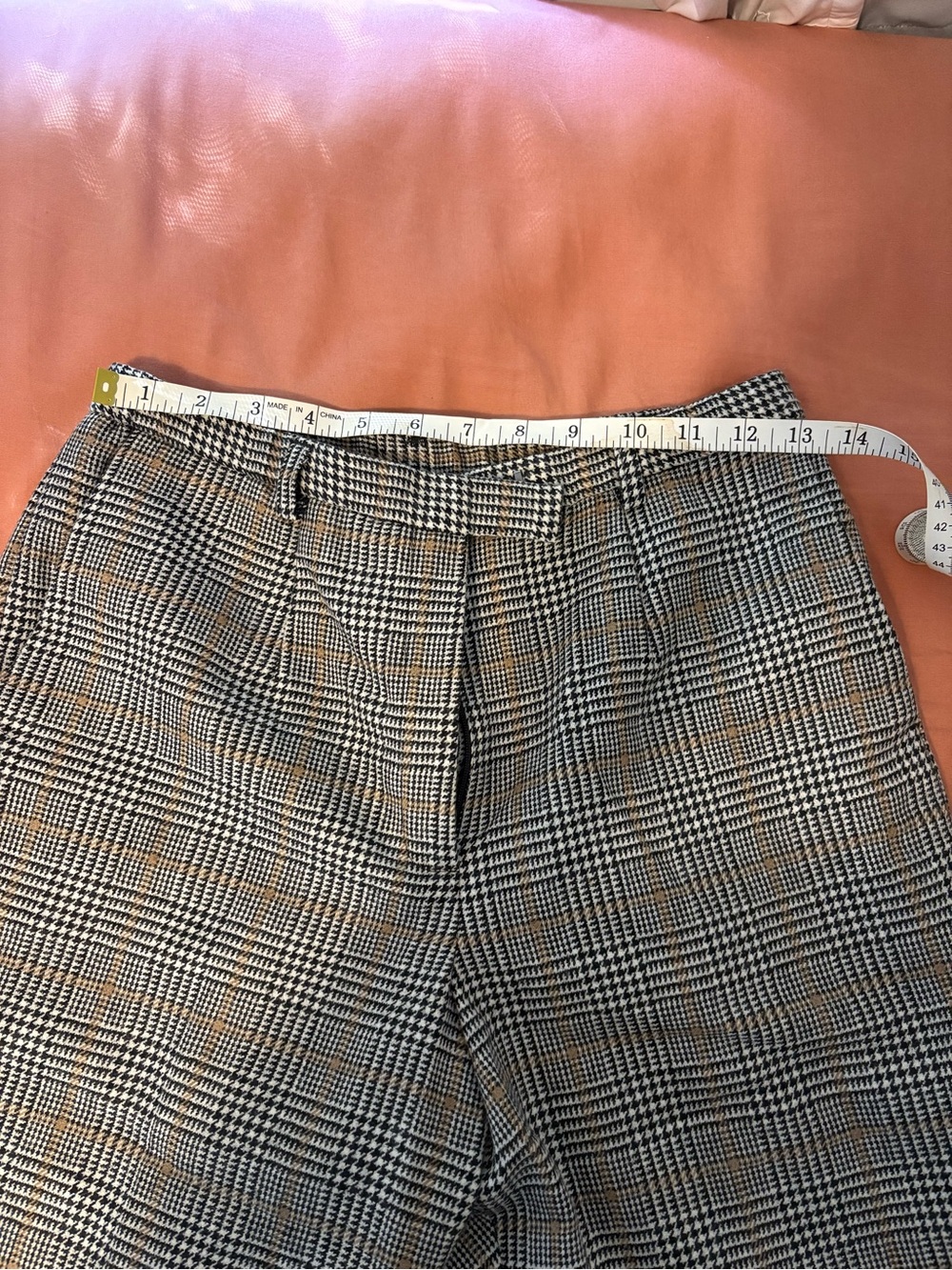 Pendleton Women’s Plaid Wool Trousers Size 4 - Picture 7 of 9